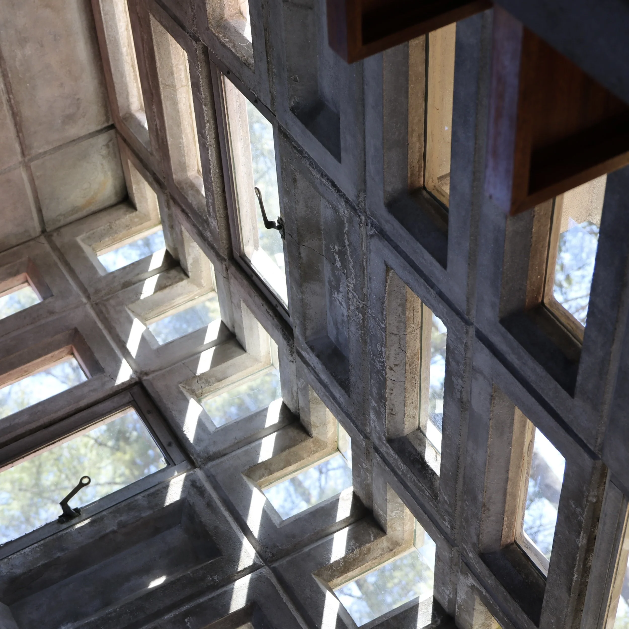 2024-04 FLW Kalil Ceiling Windows Sq.JPG