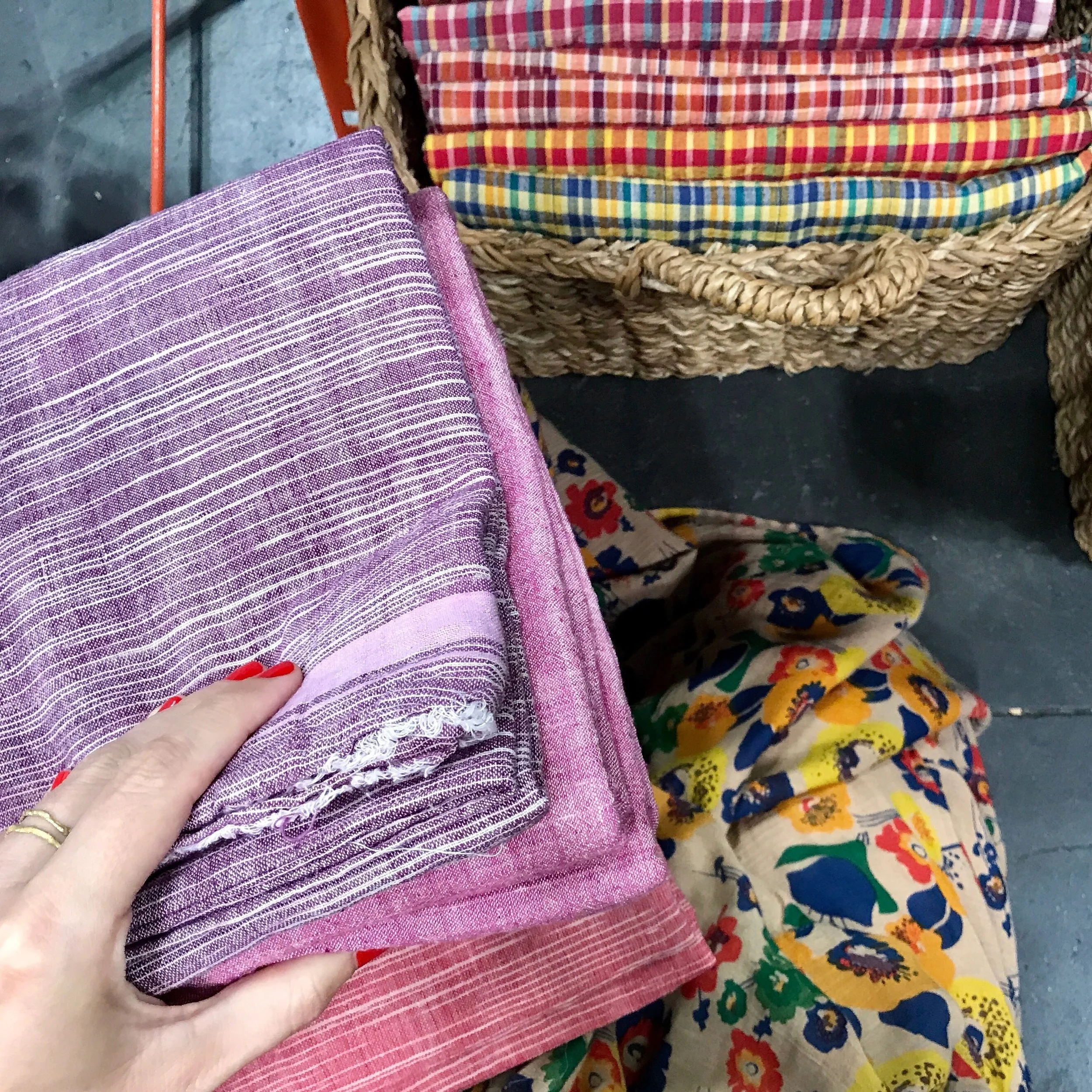 2017-08-20 Auntie Oti Cotton Shawls.JPG