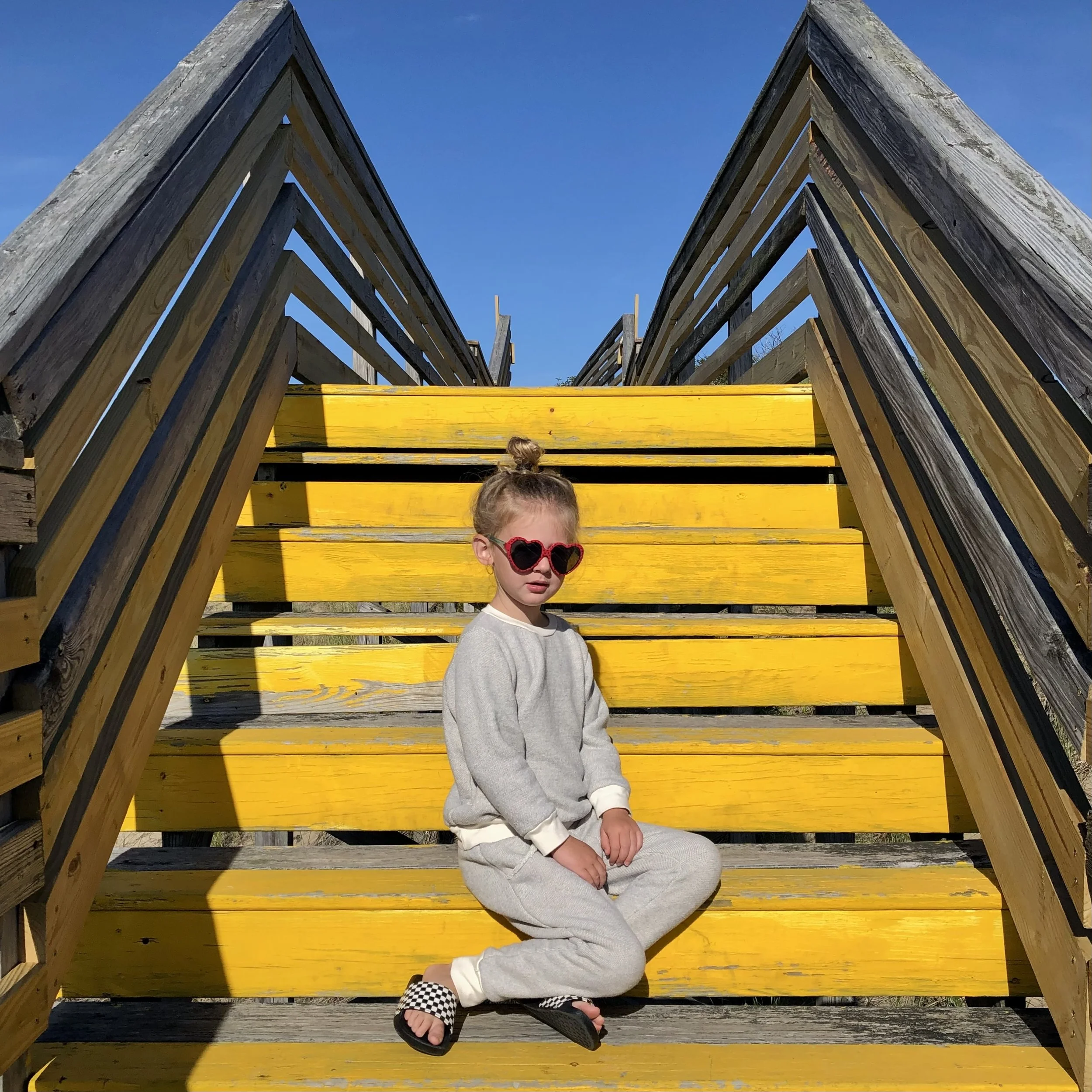 2019-08-31 Clem Yellow Stairs Sweatsuit.jpeg