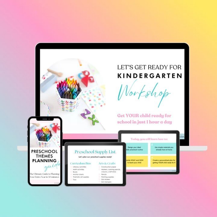 The FOMO is real with this one&hellip; don&rsquo;t miss out! ⏰

If you want to:
✏️ Design your ideal daily preschool routine
🎨 Use simple materials you already have at home
🍎 Decide WHAT and HOW to teach your child and
📝 Create a personalized plan