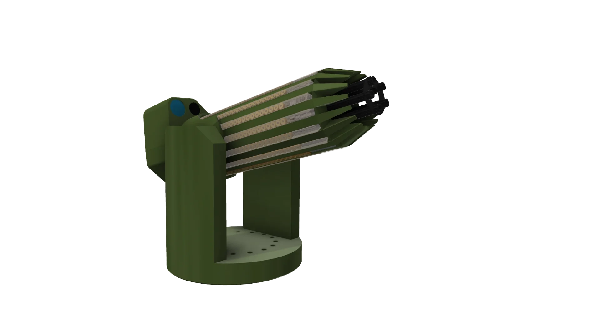 Side picture of a shotling gun by C-FPV