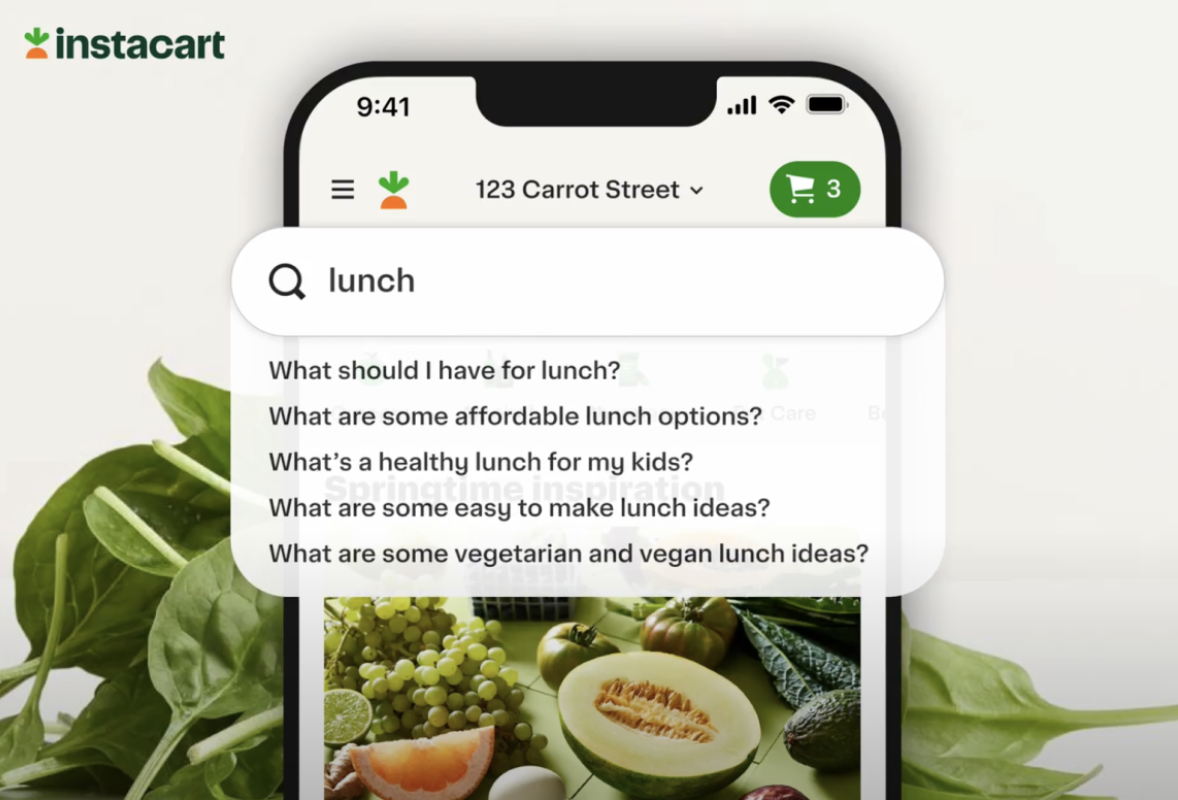 Instacart to add ChatGPT bot to its app