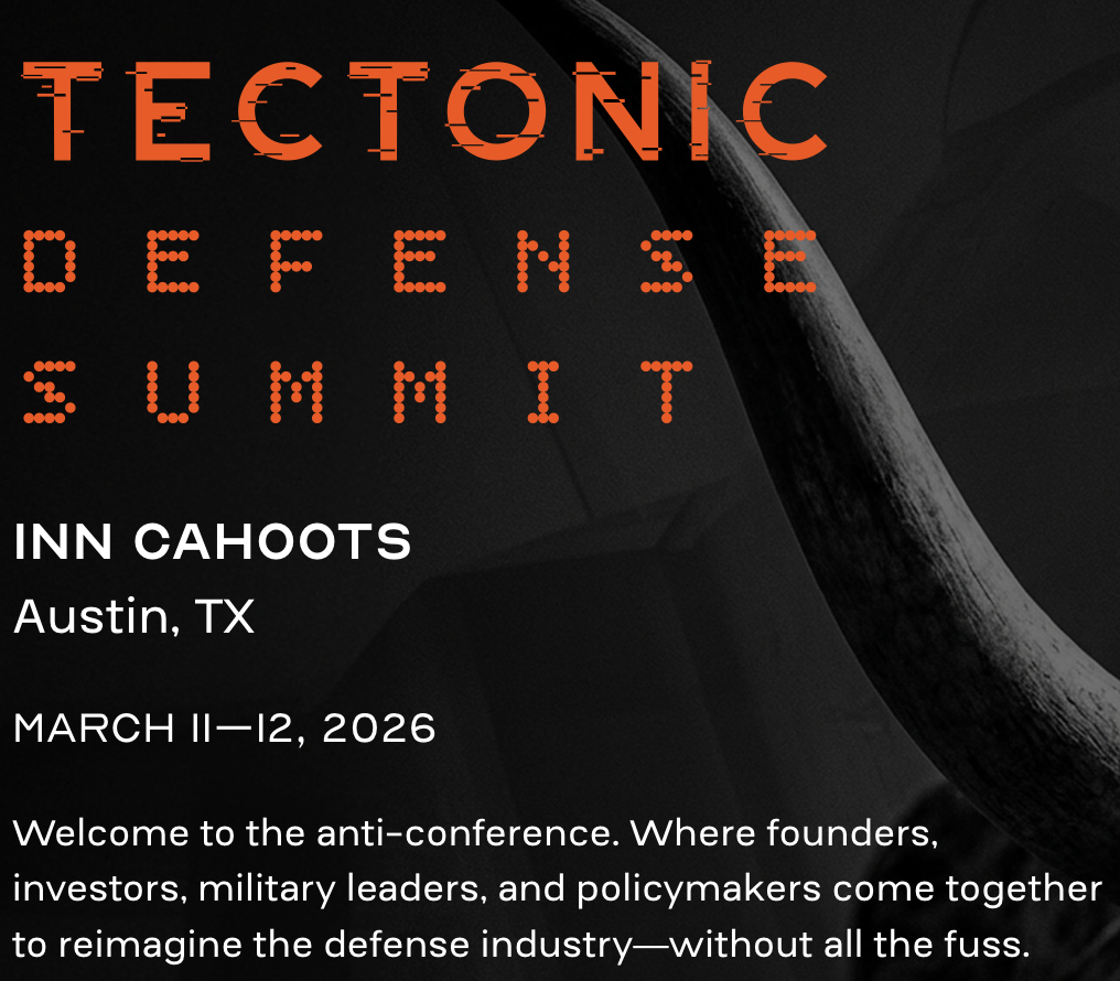 America 2030 at Tectonic Defense Summit