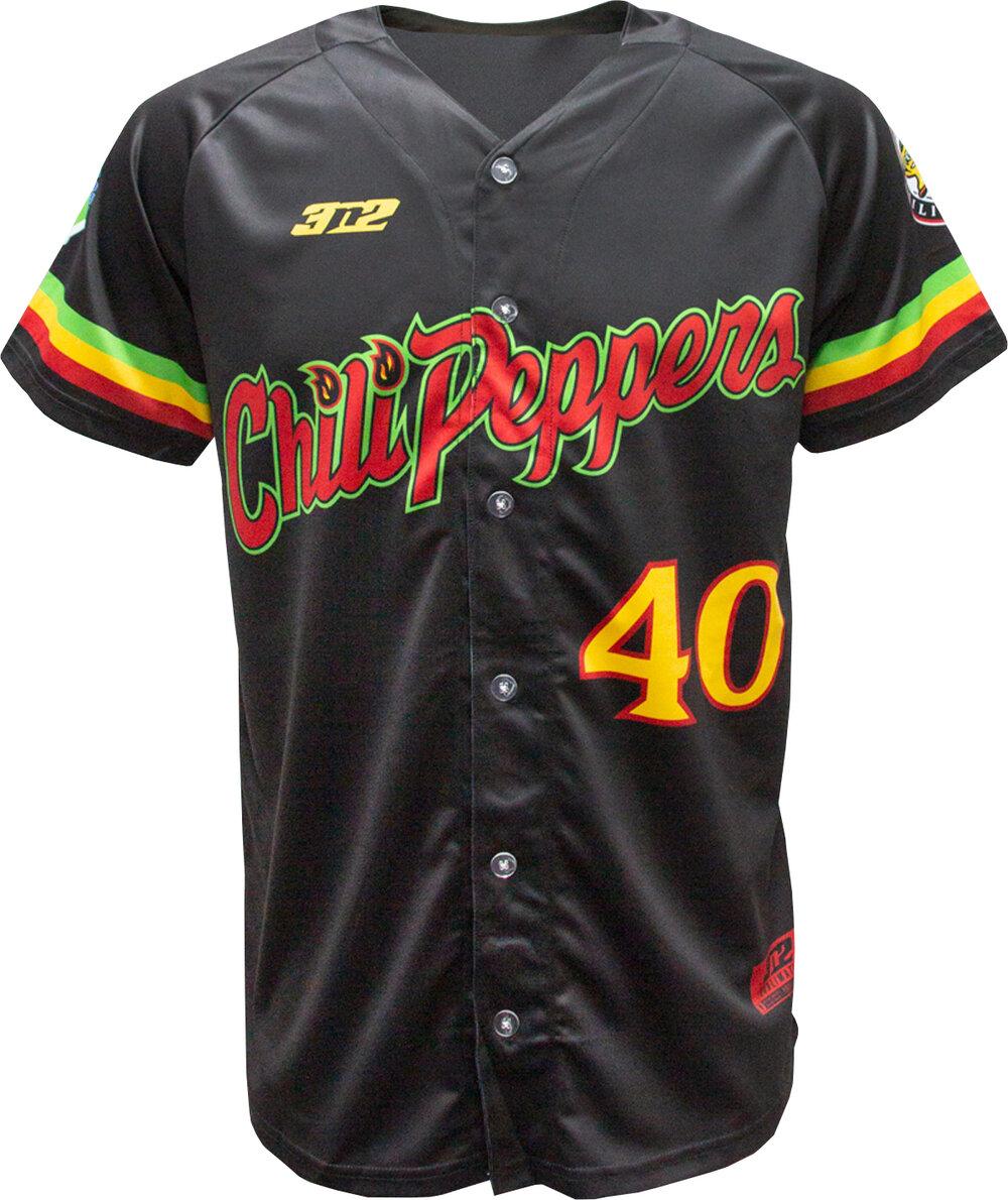 Black Chili Peppers Jersey — Tri-City Chili Peppers