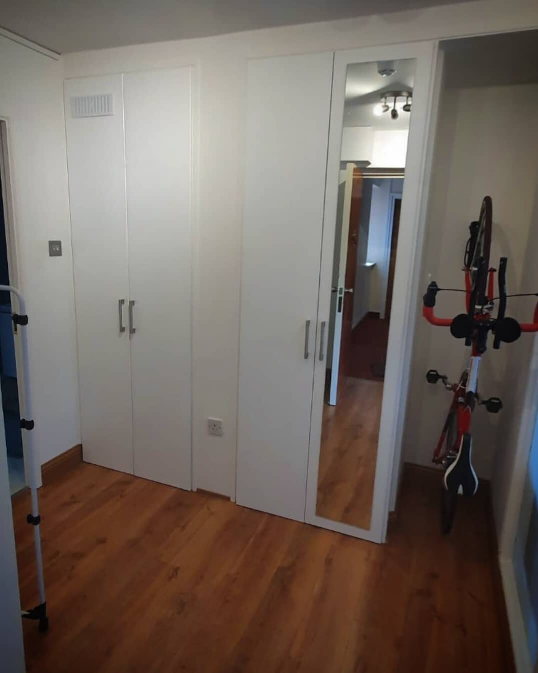 Further works completed for a client in Rathfarnam, Co. Dublin. 

- New Floor fitted throughout. 
- Storage units complete with custom bike storage space. 

These units were tailored to fit the customers requirements. 

Are you struggling to find spa