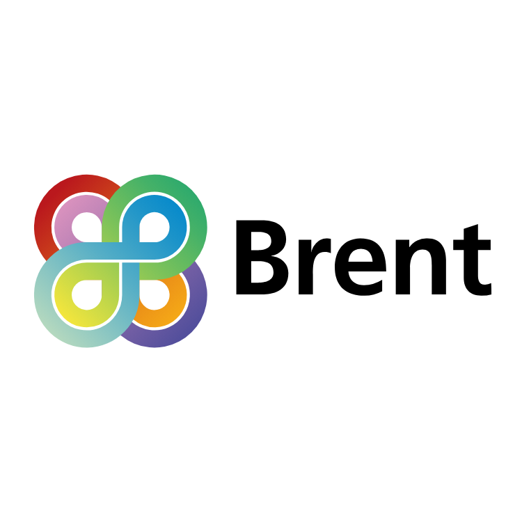 Logo with stylized multicolored infinity symbol and the text "Yelp Community" in black.