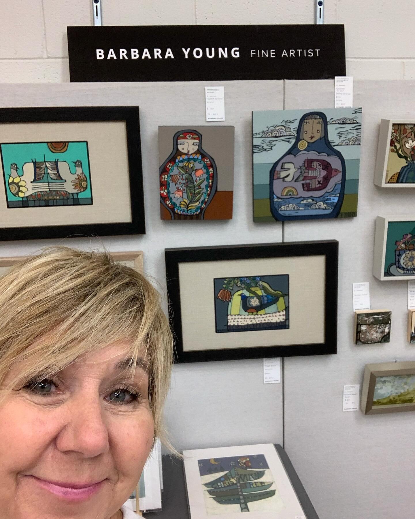 Yeah!!! ART MARKET starts tomorrow @utahartmarket  Doors open at 10am. This is definitely the place to shop for Christmas. So many great vendors and artists!!!