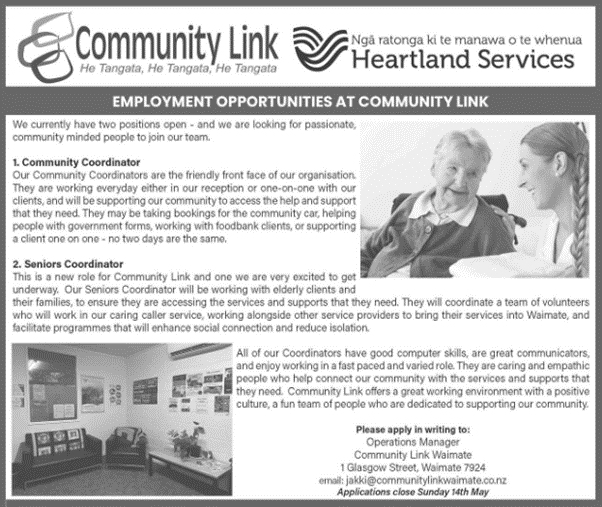 Community Link — Waimate District JOBS HUB