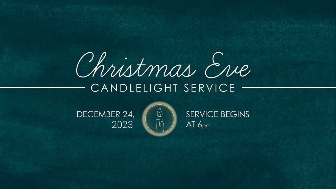 Join us this Christmas Eve for our 2023 Candlelight Service!

We&rsquo;ll sing traditional Christmas songs, have a brief teaching from the bible and gifts for all children after the service. 

Our service will be held from 6pm-7pm at the Crowne Plaza