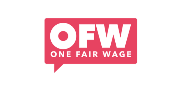 logo for one fair wage
