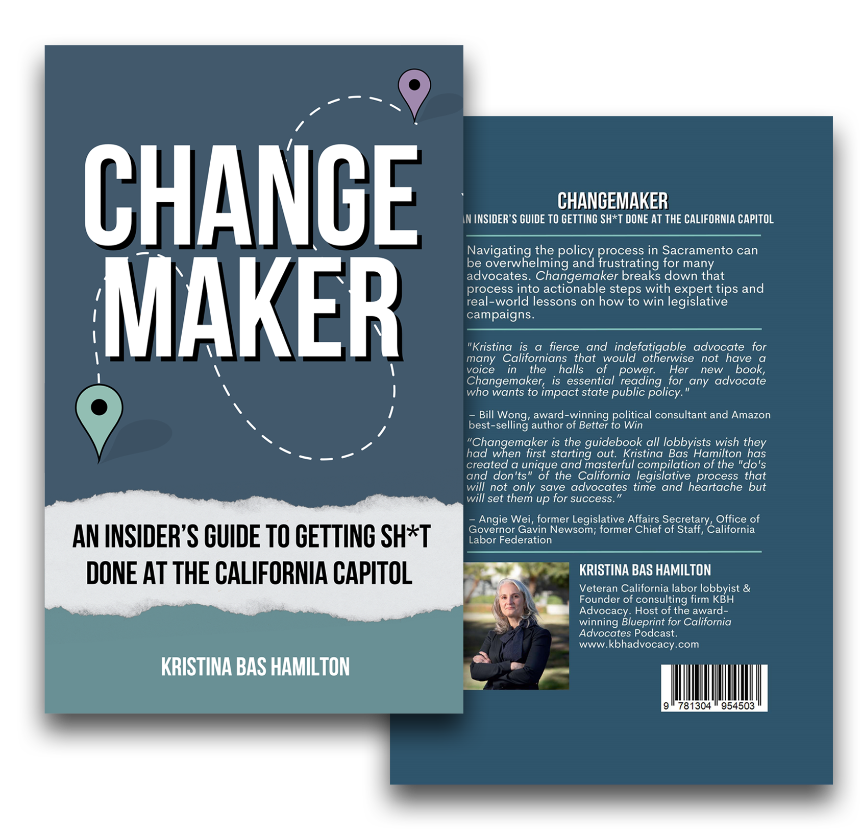 Front and back cover of Change Maker by Kristina Bas Hamilton