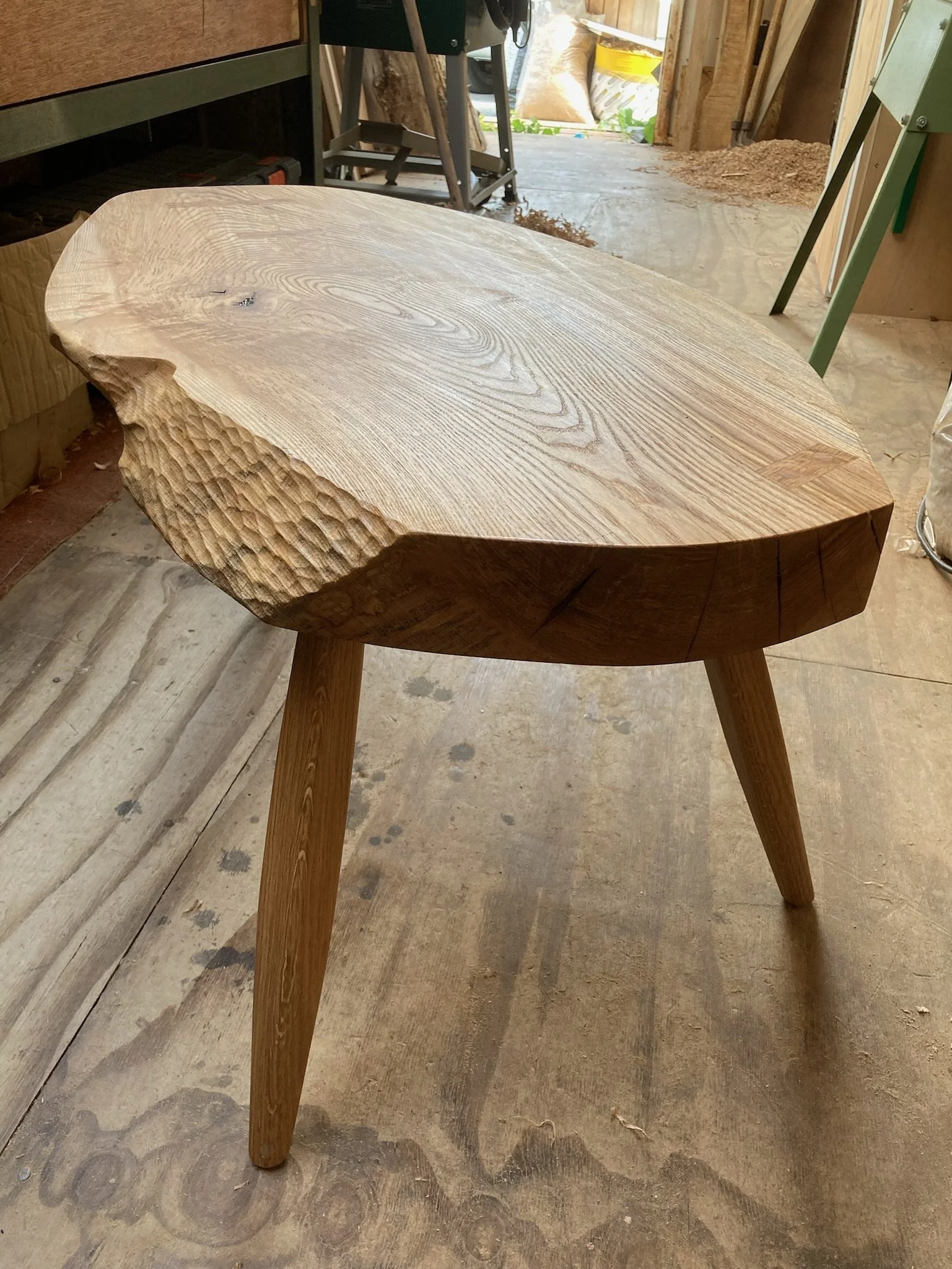 SIde Table with Carved detail - SOLD