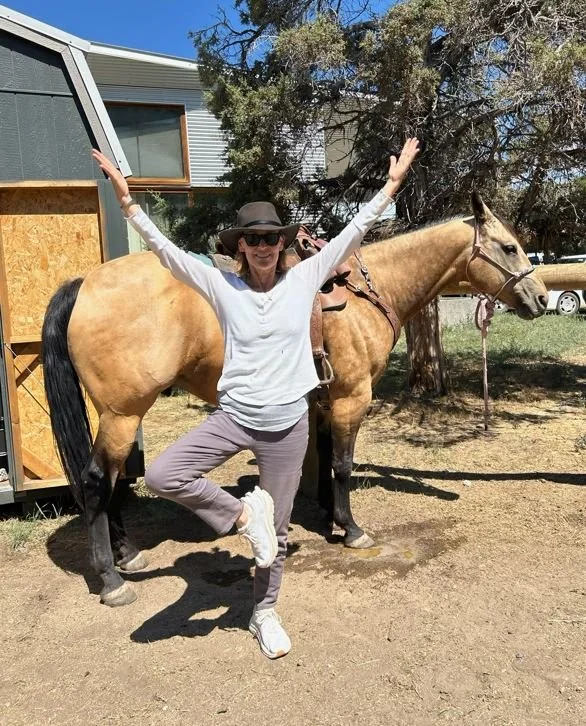 ora tree pose with horse.JPG