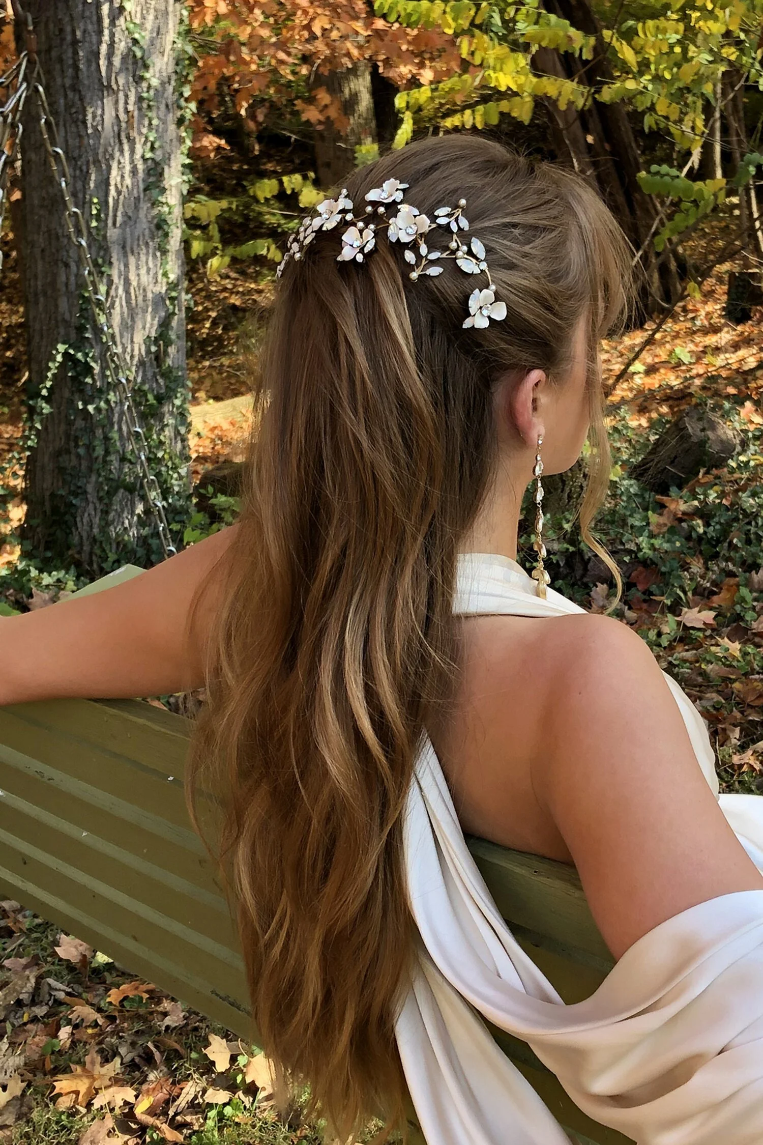 Dinah Lattice Headpiece