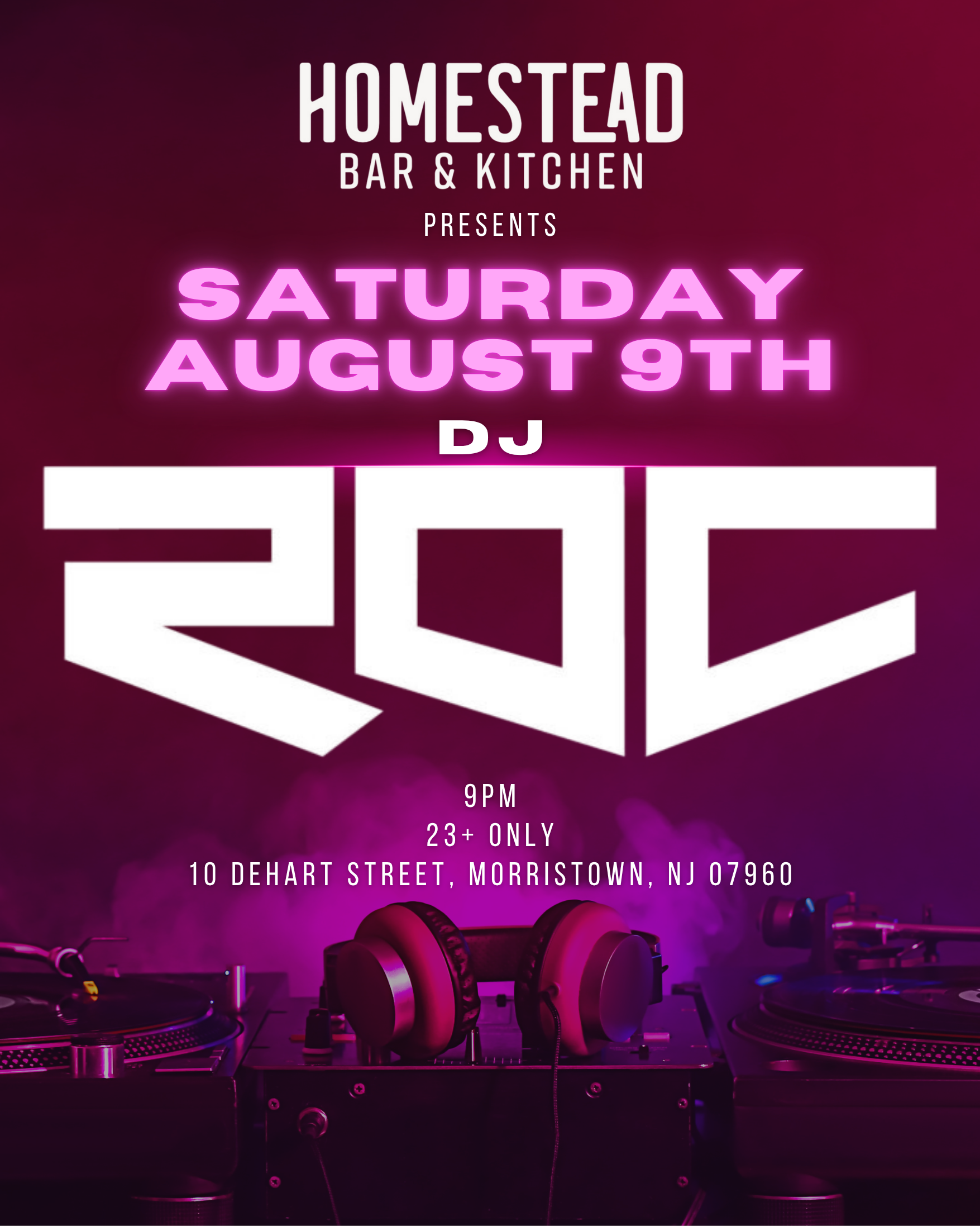 DJ ROC 8 PM