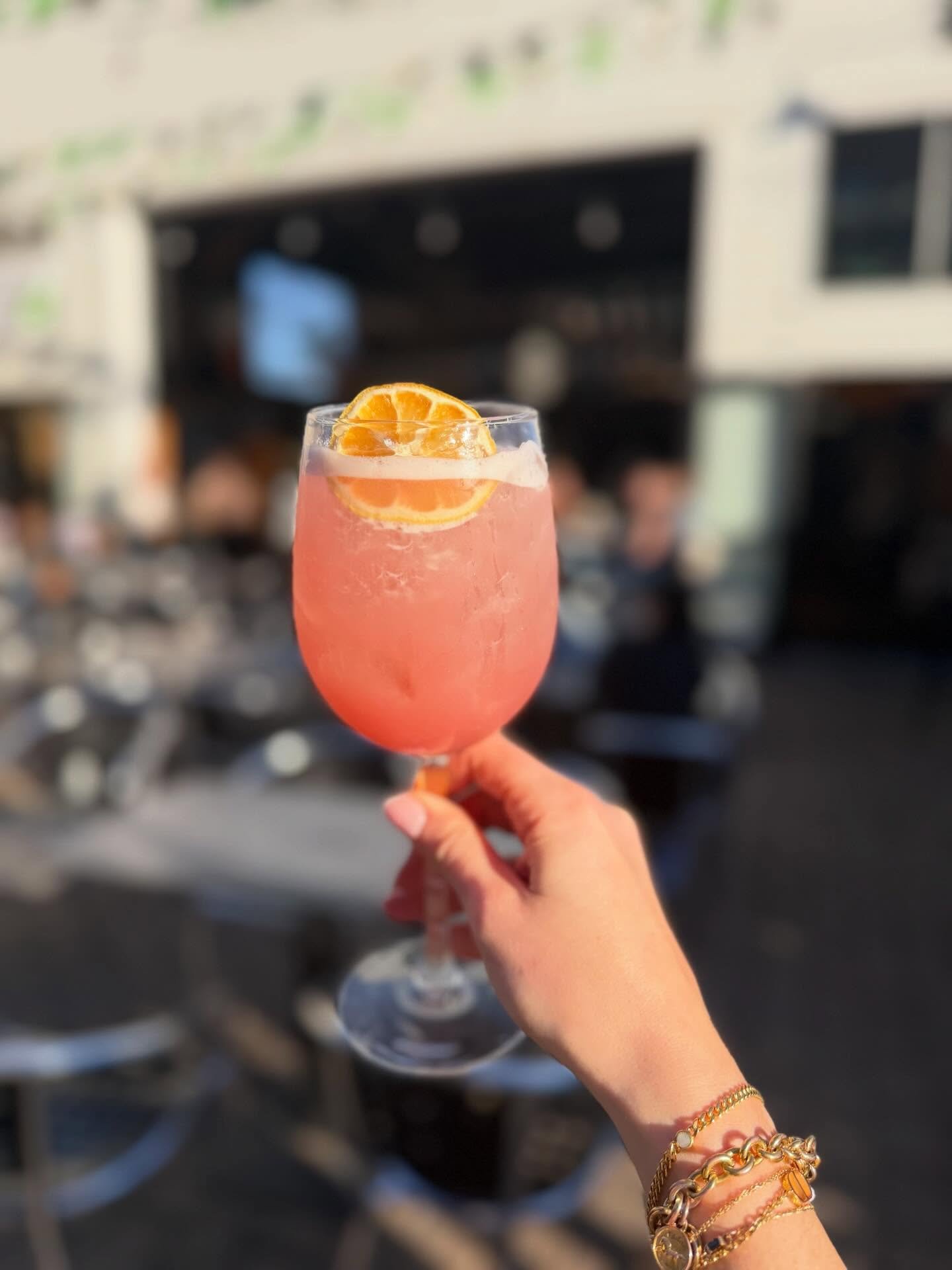 The only way to enjoy a Friday post-work: