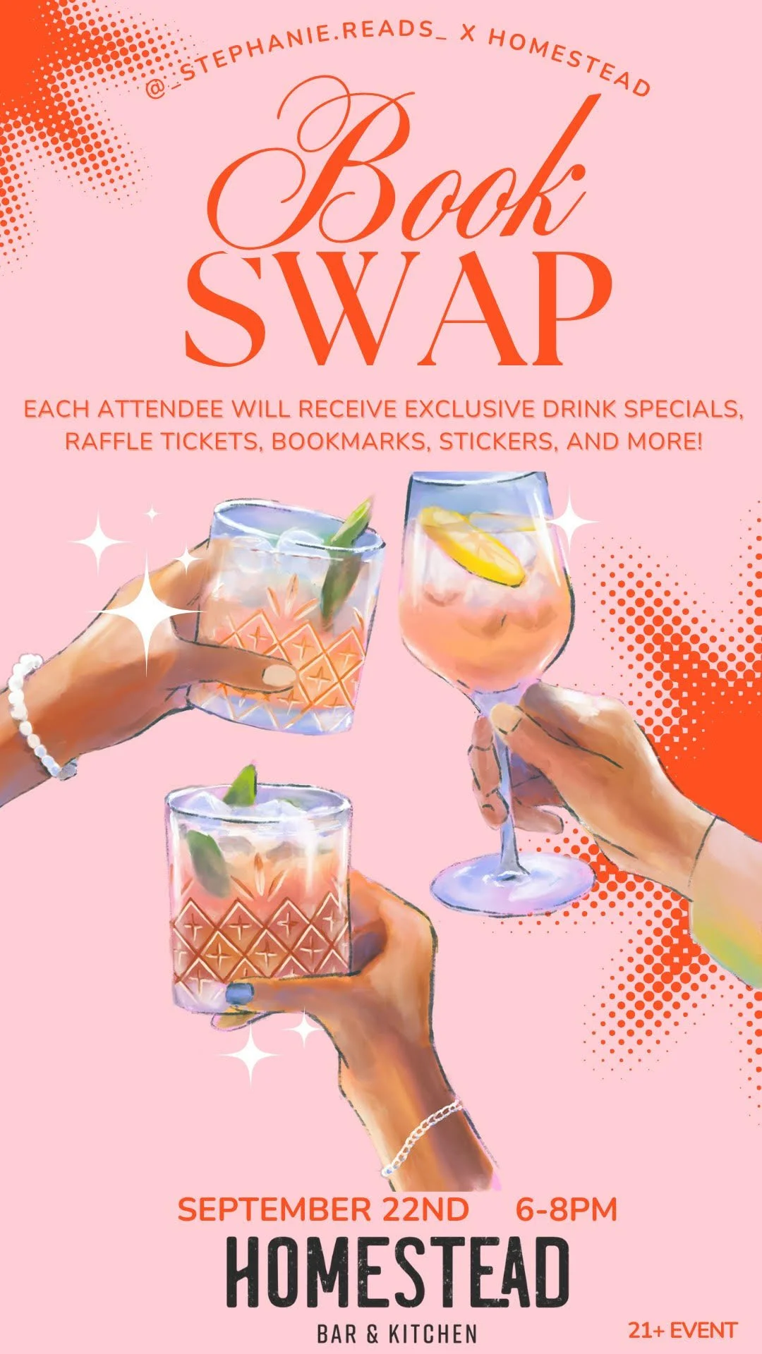 BOOK SWAP 6 PM