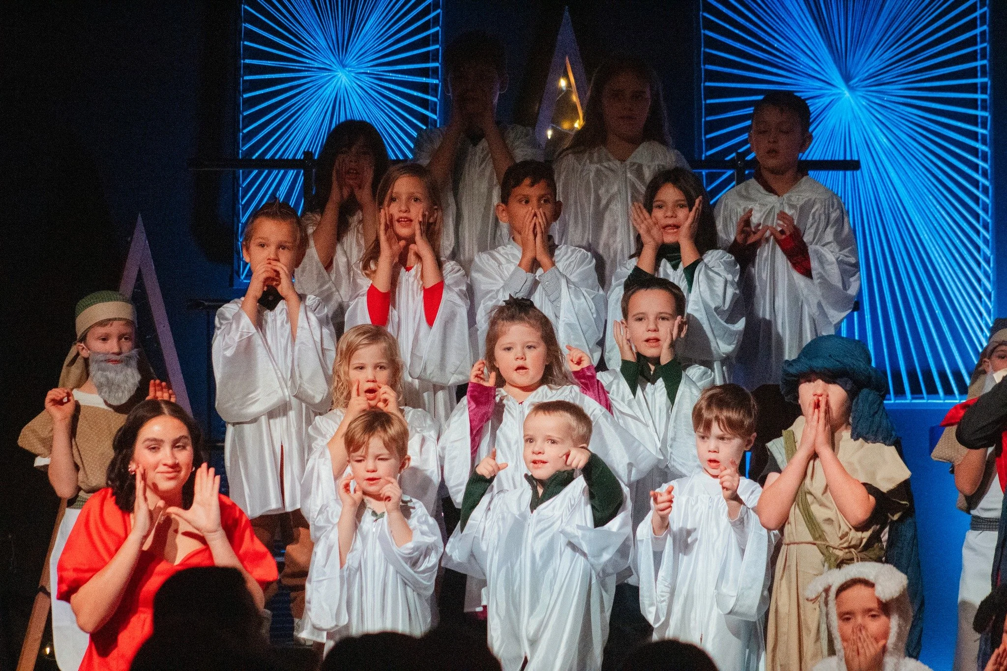 So proud of these kids for sharing the Christmas story with such joy and confidence. They did a wonderful job, and we are so grateful for each one of them!