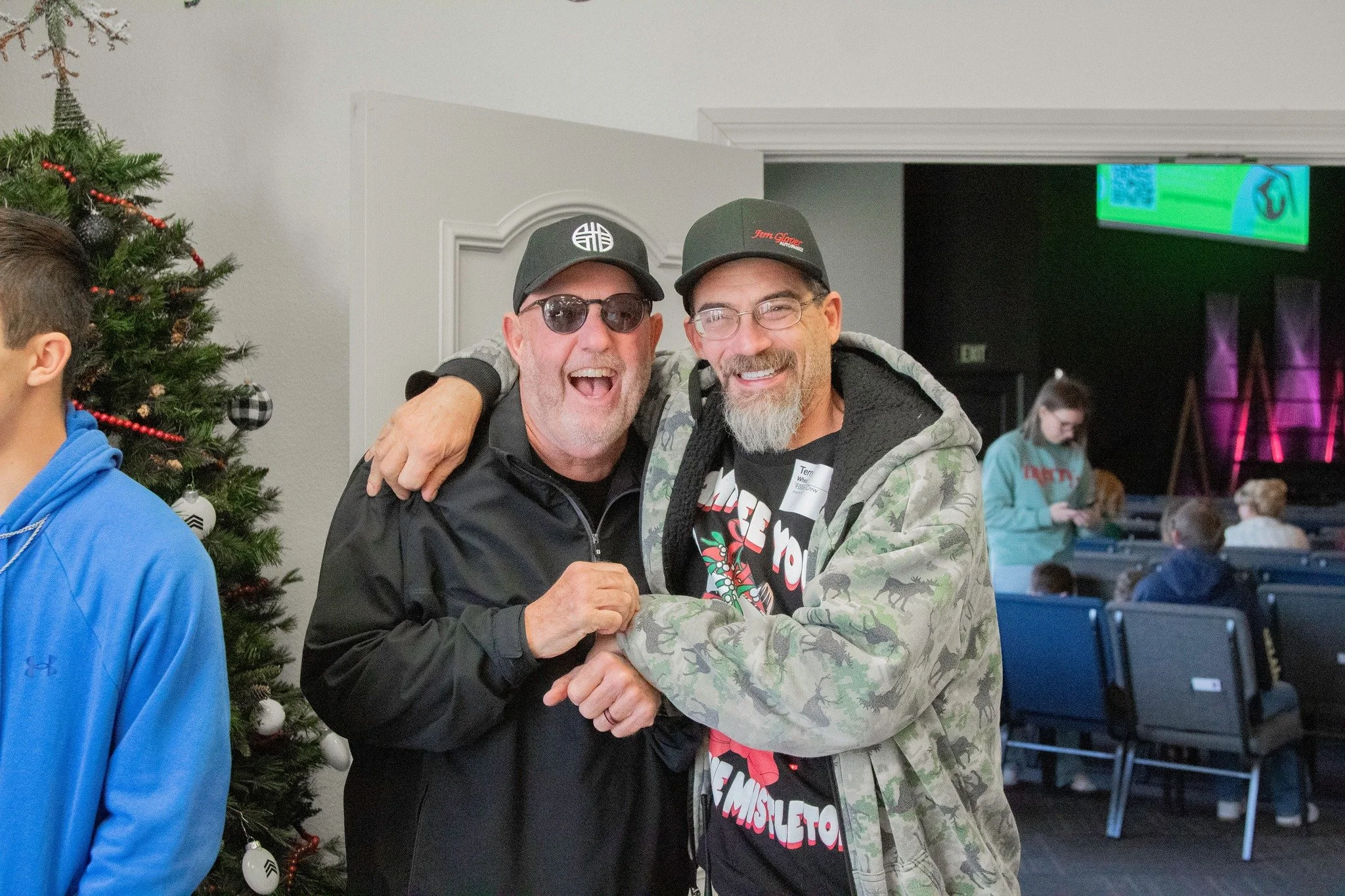 Church feels a lot like family around here. We'd love for you to visit! Stop by any Sunday at 10am