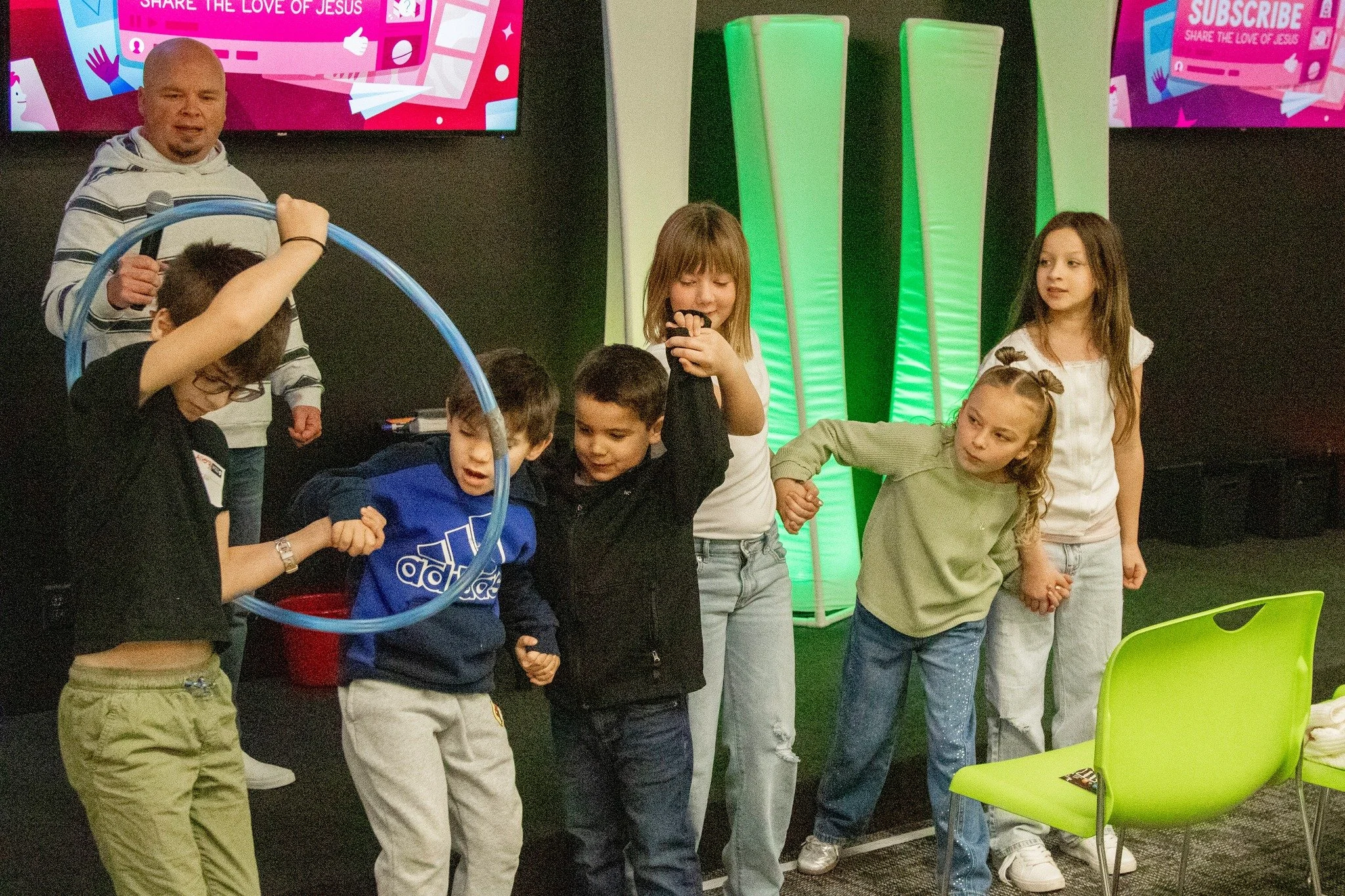 We don&rsquo;t mind the noise. In fact, we love it. Kids remind us that faith is meant to be lived, not polished. If you&rsquo;re looking for a church that keeps it simple and makes room for your family, we&rsquo;d love to meet you. Bring your whole 