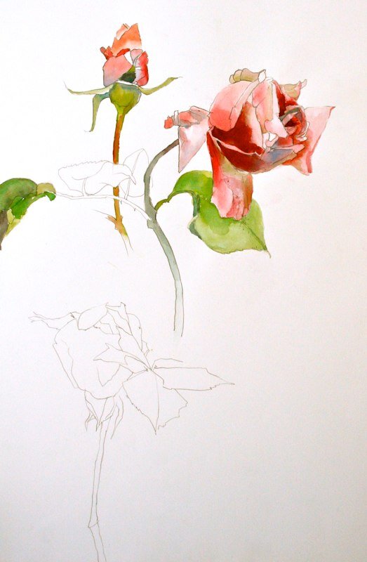 Three Roses, 23x17, NFS