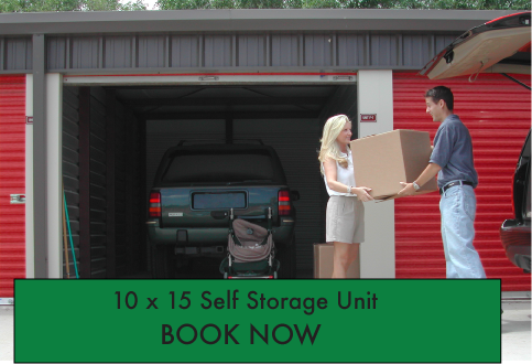 10 x 15 drive up self storage unit