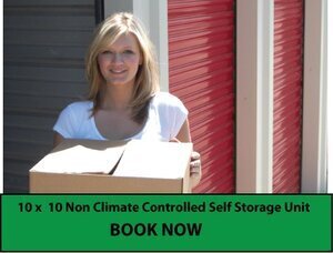 10 x 10 drive up self storage unit