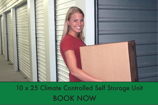 Book your 10 x 25 self storage unit in Winnipeg