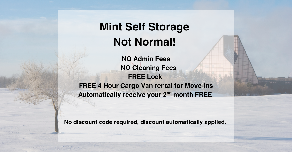 Free Winnipeg self storage