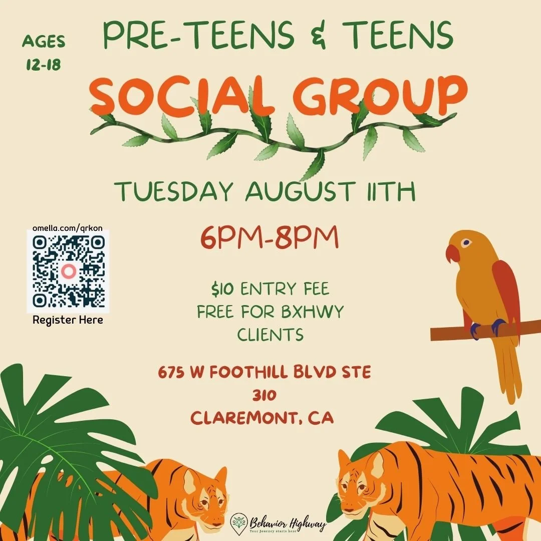 August Teen Social Group