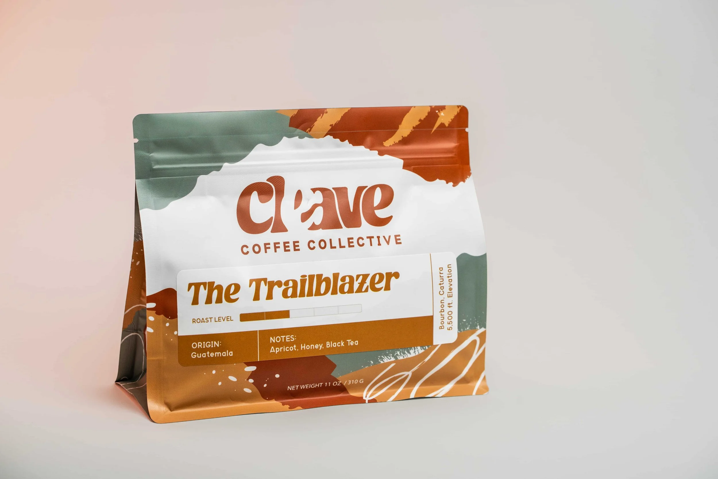  Product packaging design for Cleave Coffee Co. 