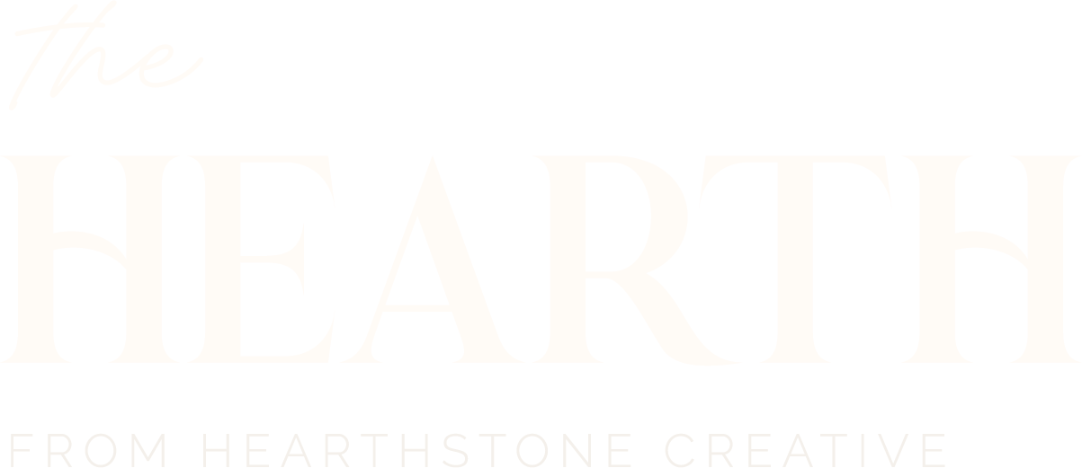 A logo that reads "The Hearth, from Hearthstone Creative"