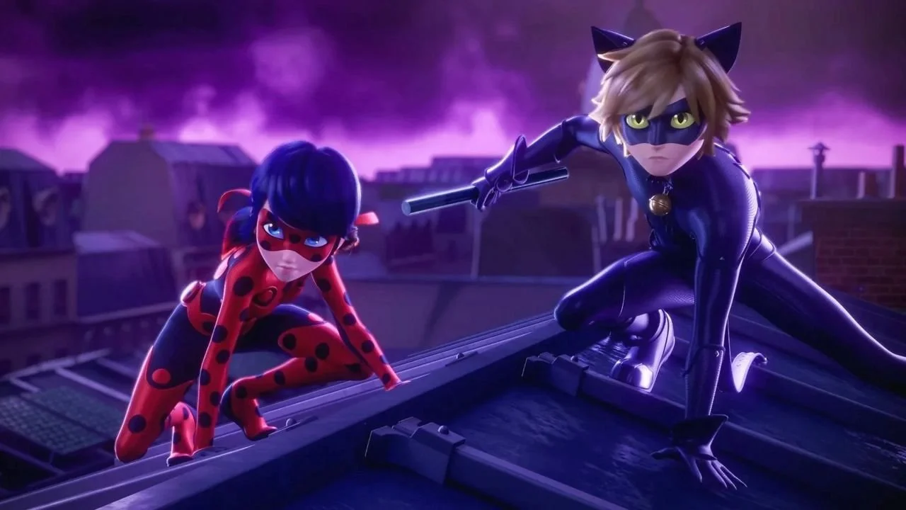 Ladybug and Cat Noir