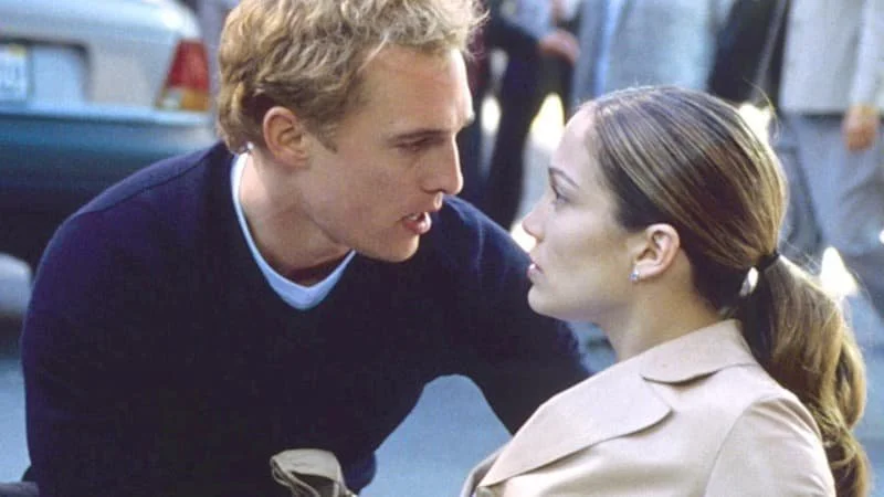 The meet-cute of Steve (left) and wedding planner Mary.