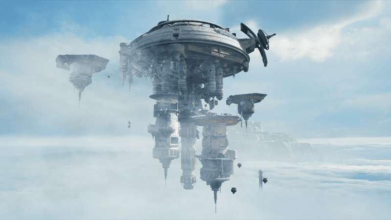 The sophisticated Mountain Observatory found floating in Koboh’s atmosphere, still aloft after over 200 years without major maintenance.