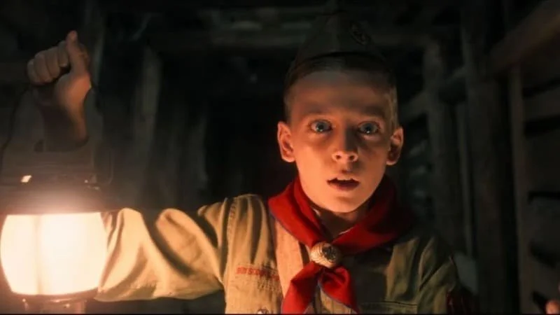 A young Henry in the mines