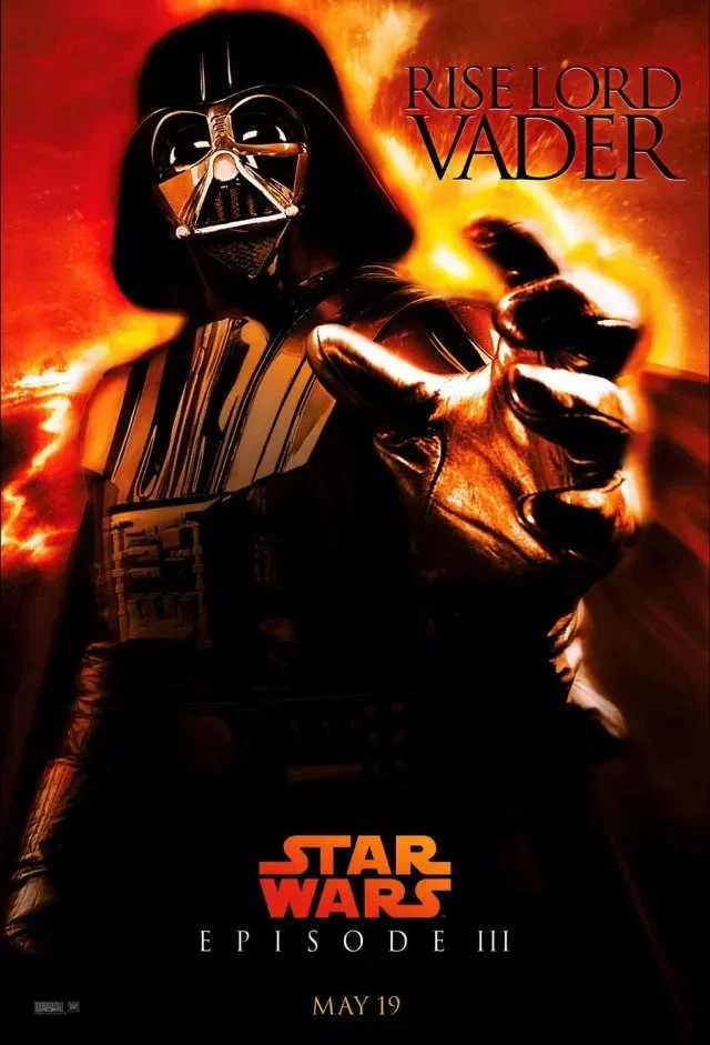 Poster with Darth Vader