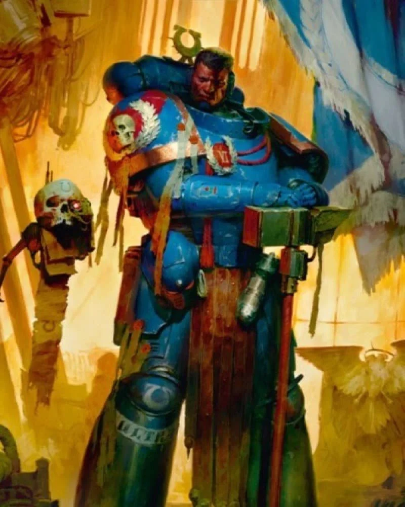 One of the breakout characters from Dawn of Fire, Ferren Areios  Image Source: Warhammer-Community.com