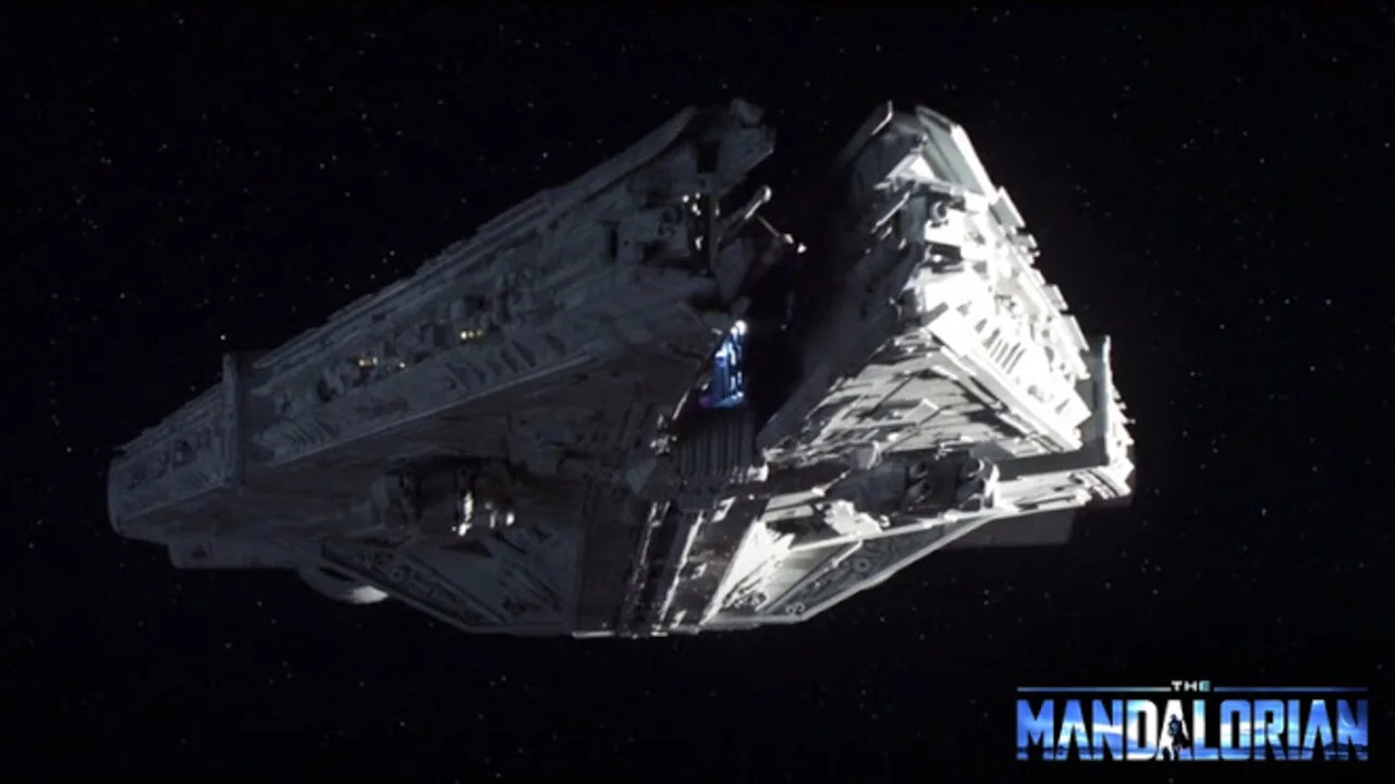 Moff Gideon's Cruiser Scenes In 'The Mandalorian' Used A 5-Foot Long Model