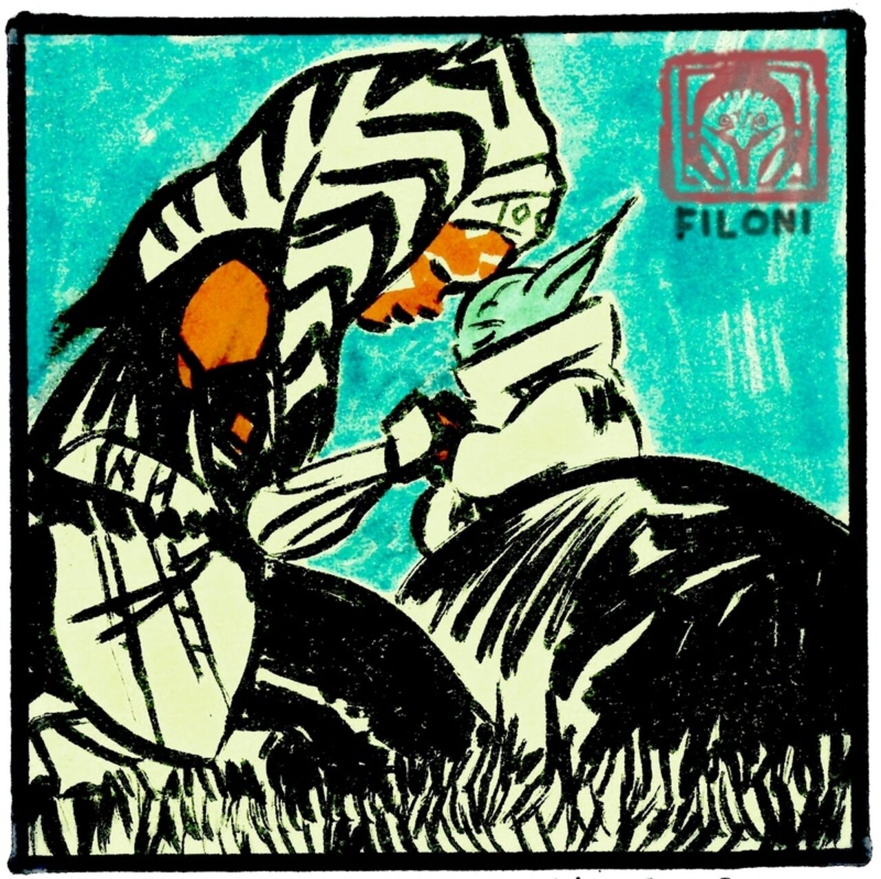 Dave Filoni Shares New Sketch Of Ahsoka With Baby Yoda
