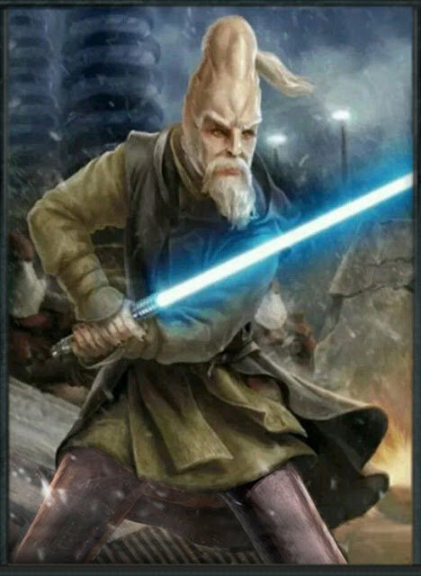 Ki Adi Mundi Purple Lightsaber