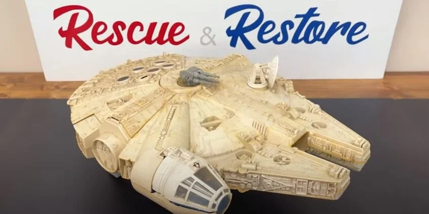 Watch This YouTuber Restore A Vintage '78 Millennium Falcon