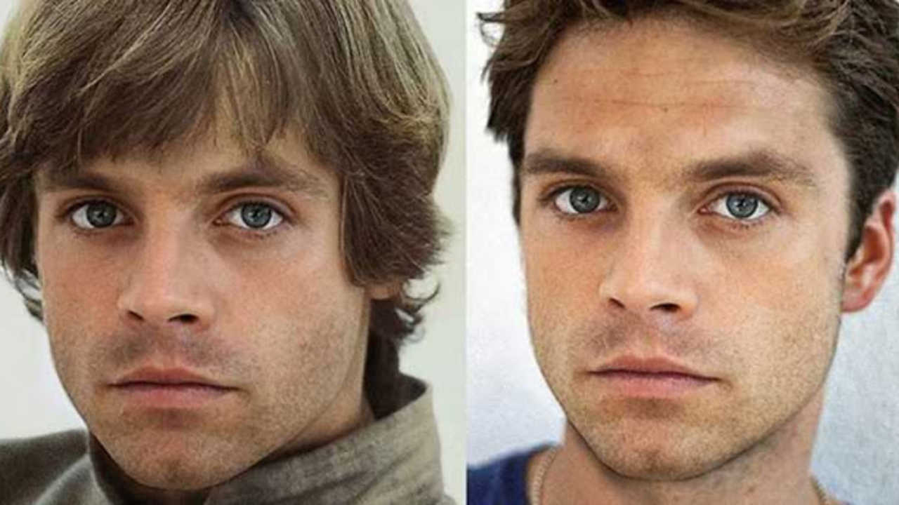 Sebastian Stan jokes 'Mark Hamill is my father' while reacting to Luke  Skywalker headline