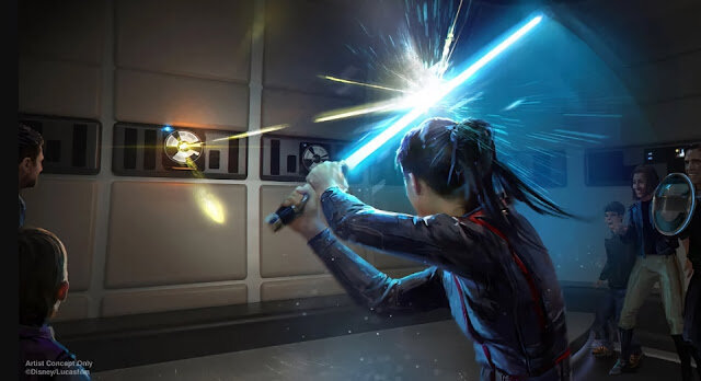 Disney Reveals Real Working Lightsaber Culture Slate