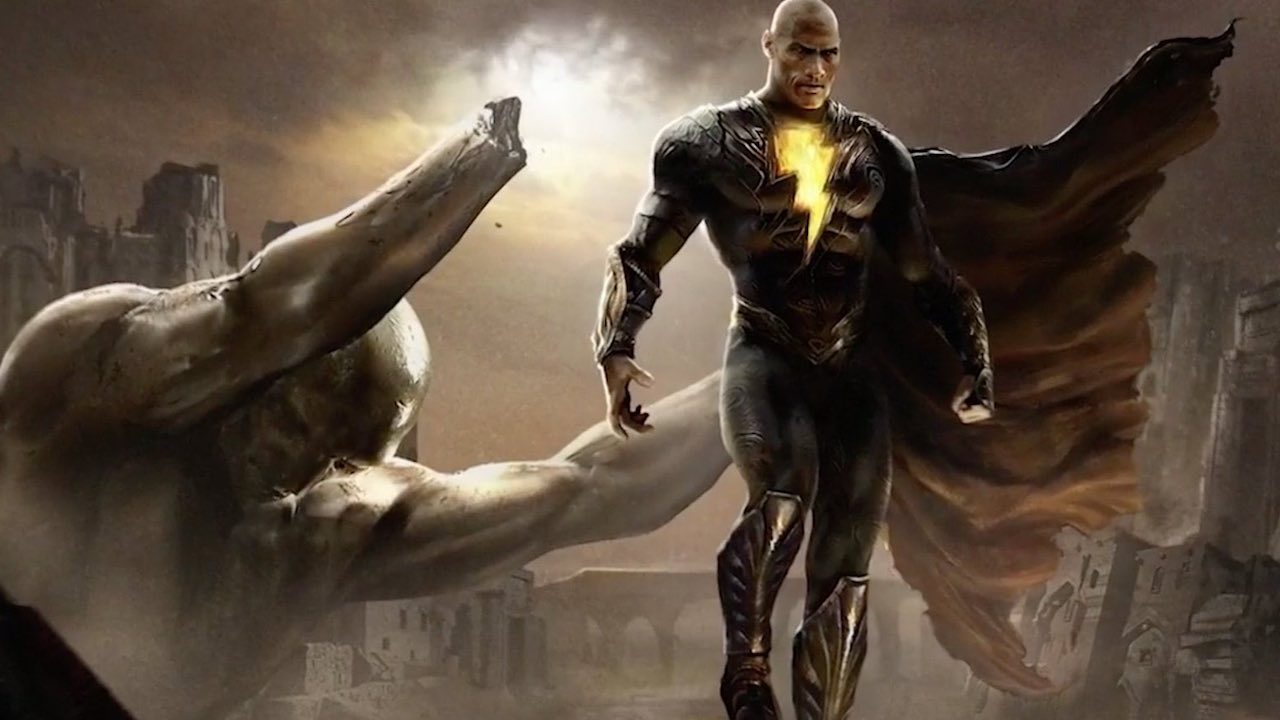 'Black Adam': The Rock Arrives In Atlanta For Filming