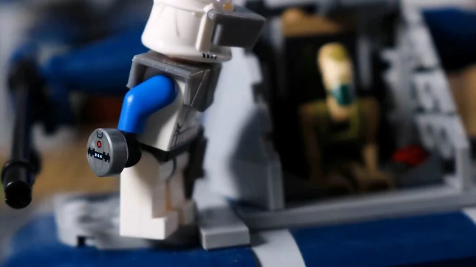 Absolutely Amazing LEGO Star Wars Republic Assault Stop Motion Film</a>