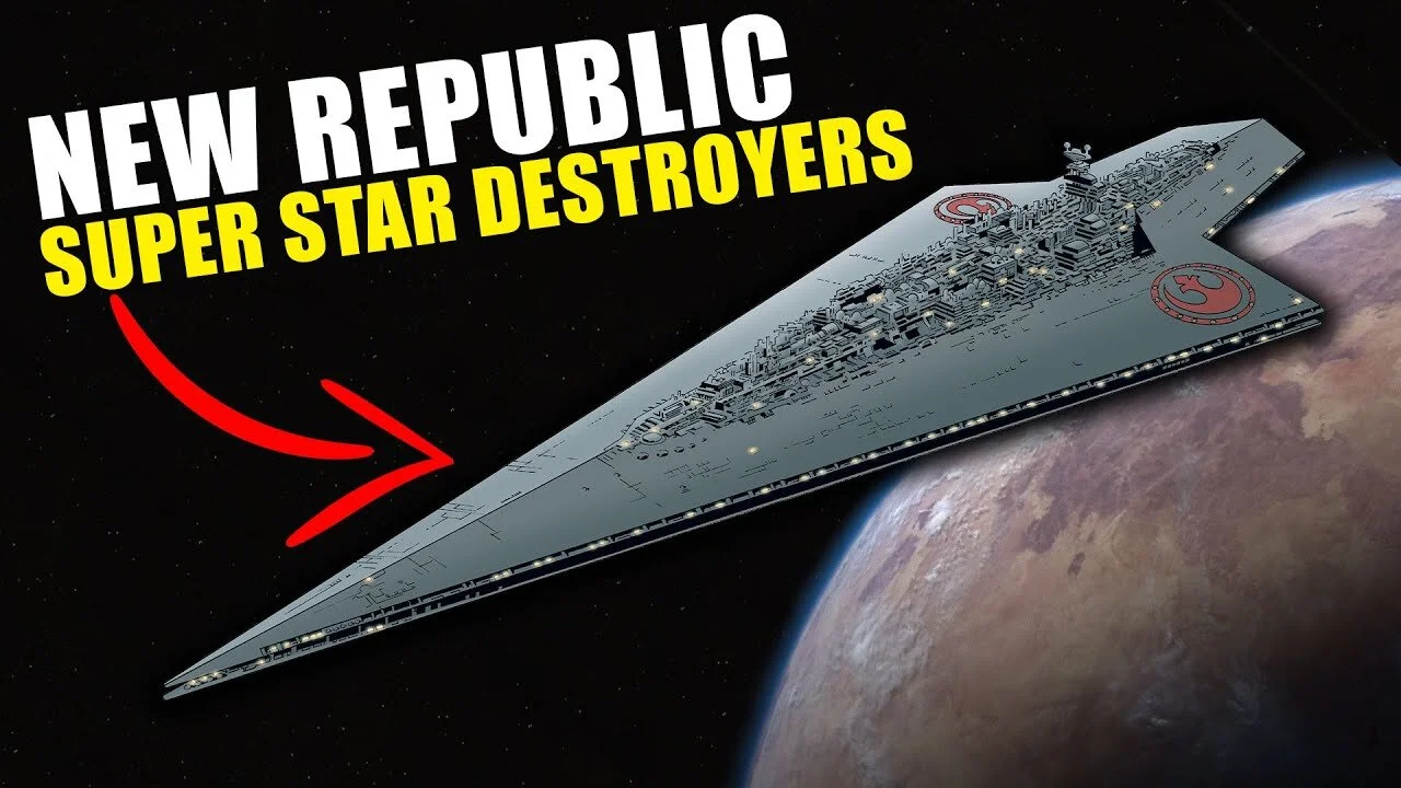 The SUPER STAR DESTROYERS used by the NEW REPUBLIC (Legends and Canon)</a>