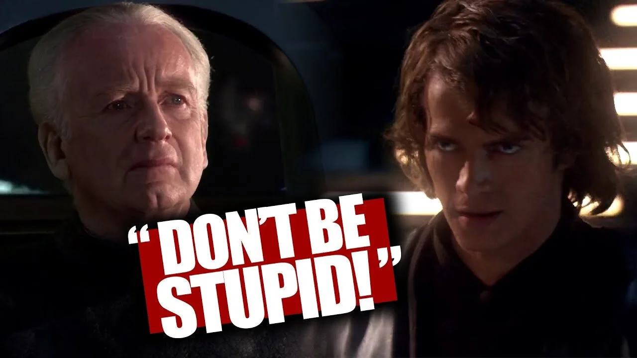 How Palpatine SECRETLY SAVED Anakin during the Dooku Duel