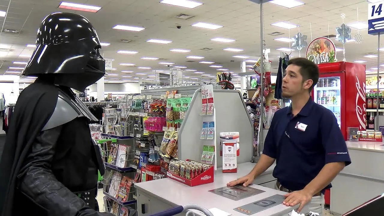 Darth Vader Goes Shopping In This Hilarious Star Wars Fan Film
