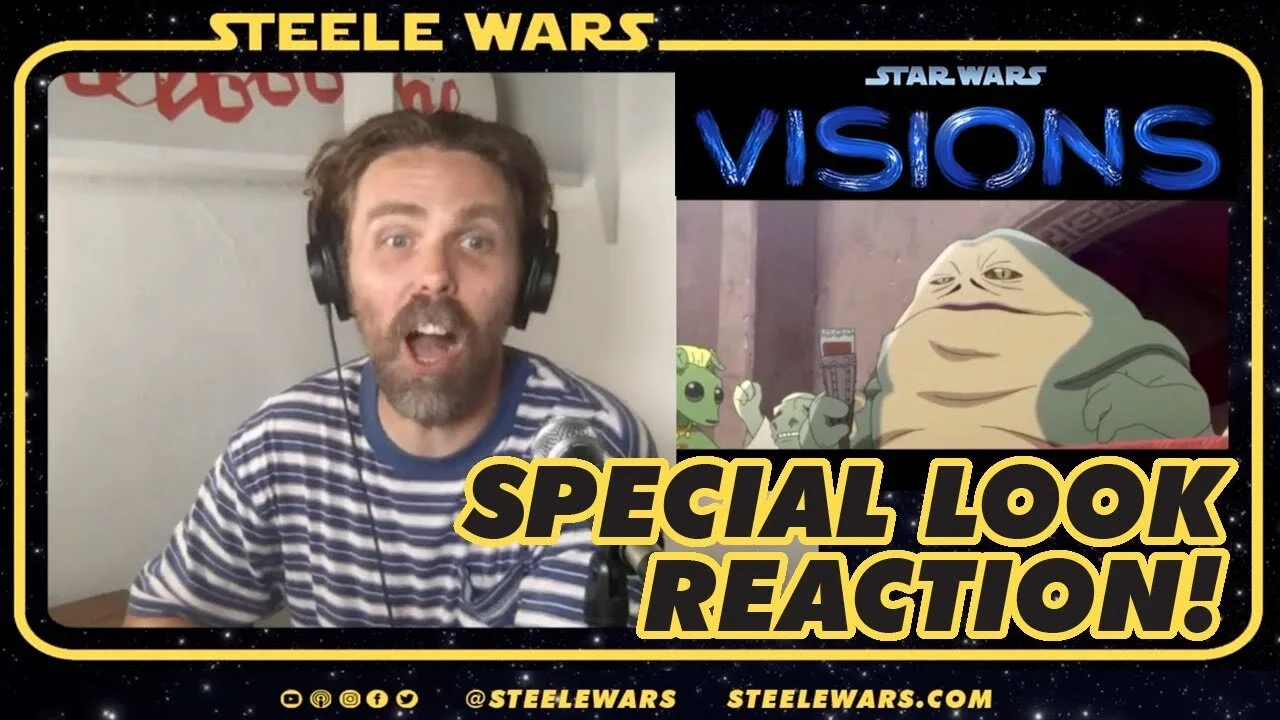 Big Time Star Wars Fan Reacts to Visions Trailer